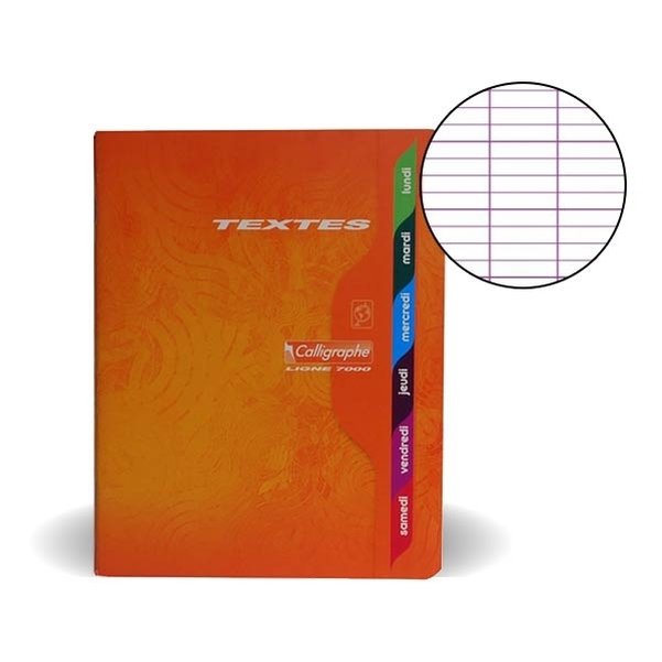 Cahier de texte 17x22cm 120p séyès