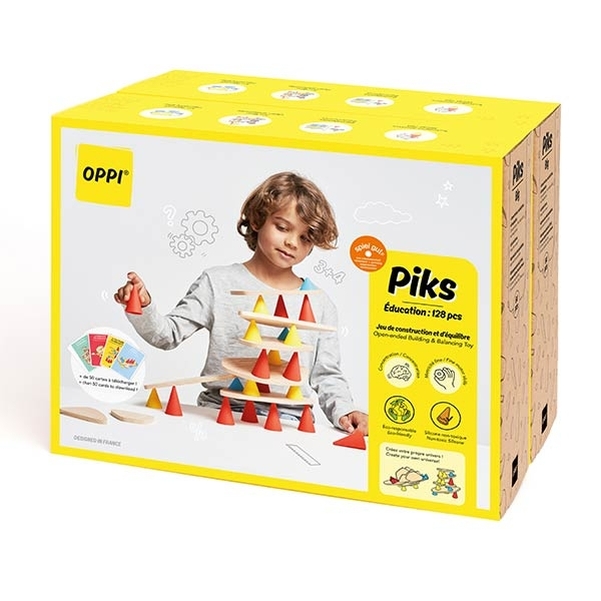 Jeu Piks Kit Education de Oppi® - 128 pièces