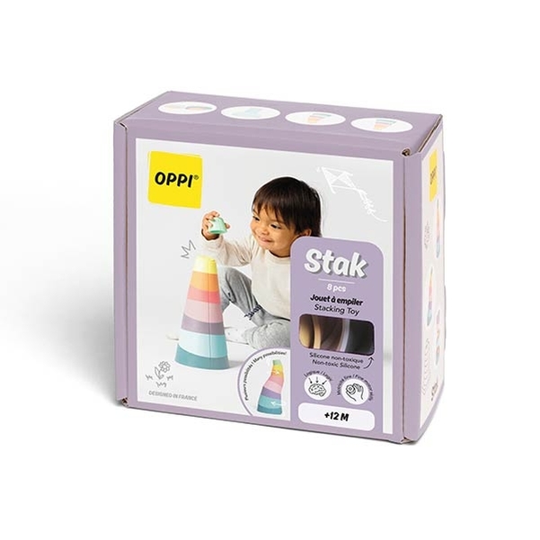 Jeu Eveï Stak de Oppi® - 8 pièces