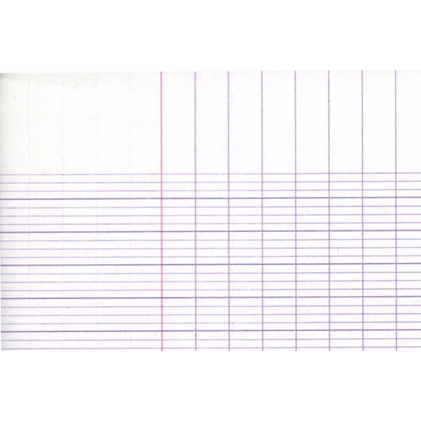 50 copies simples perforées 17x22cm 90g séyès - Vignette 2
