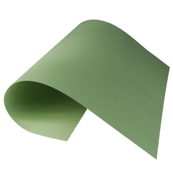 10 feuilles de papier dessin vert amande