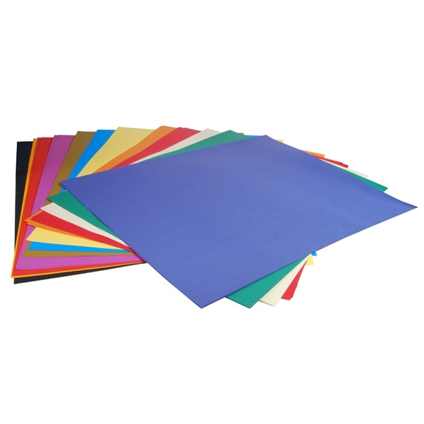 24 feuilles dessin couleurs 50x65 cm 160g