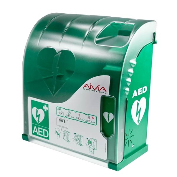 Pack 1 défibrillateur et 1 armoire extérieure achetés = 1 paire d'électrodes enfant offertes - Vignette 3