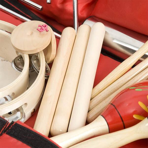 Étui-valise pliant de 19 instruments musique. À partir de 3 ans. - Vignette 3