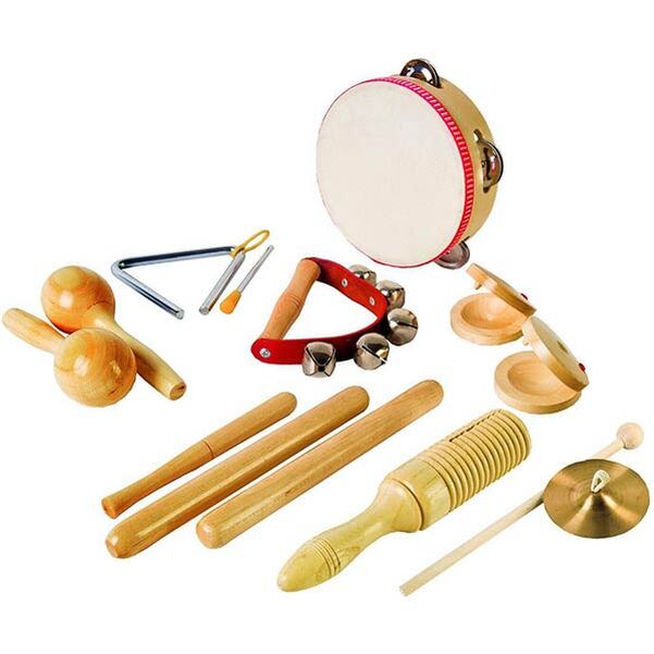 Lot de 8 Instruments de musique TOUT PETITS
