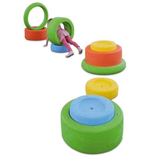 Lot de 3 roues Educ wheel de diamètres différents - Vignette 2
