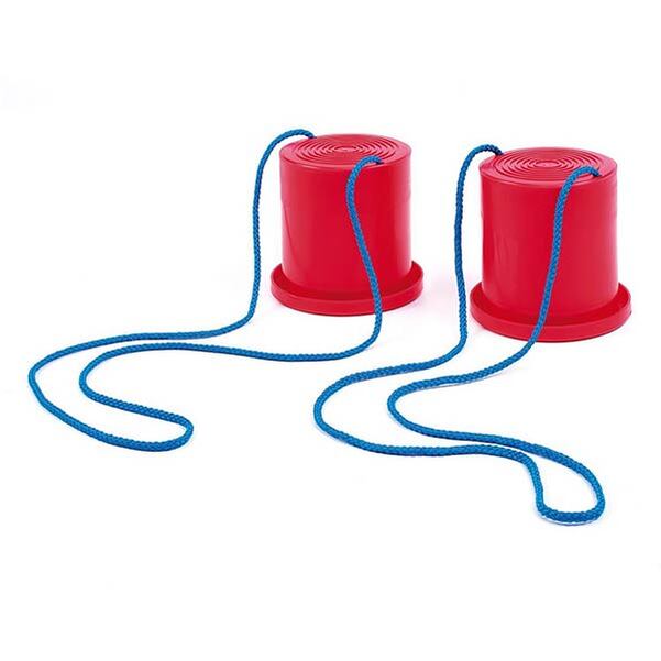 Echasses pots en PVC - la paire