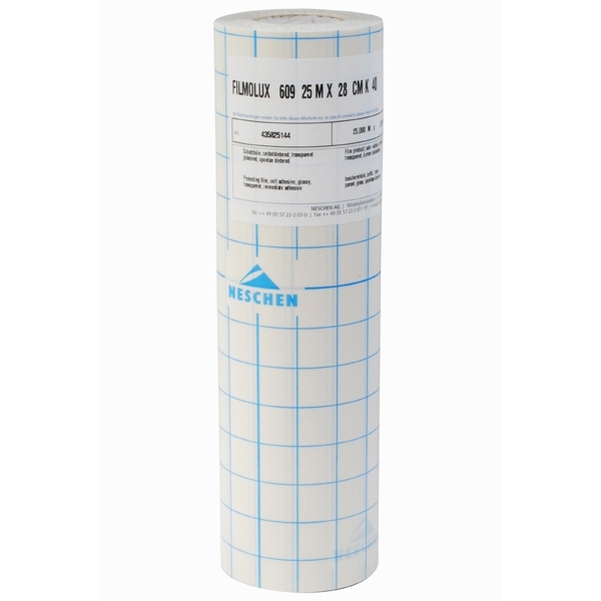 Film adhésif Filmolux 609 larg.28cm x 25 m