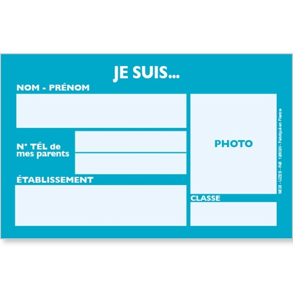 25 Cartes Mémo avec numéros d'appel d'urgence - Vignette 2
