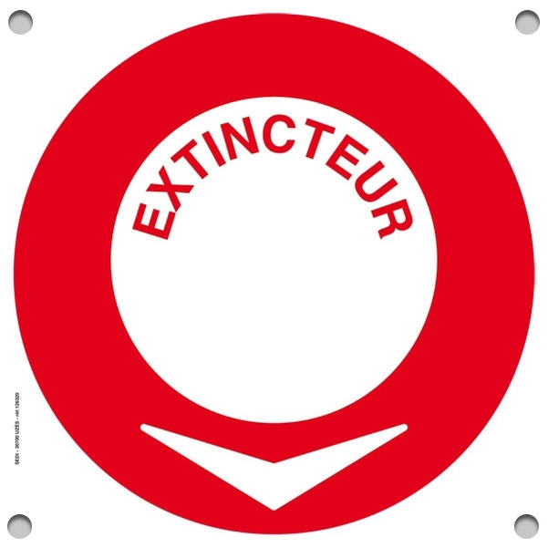 Picto PVC 20x20 cm - Extincteur