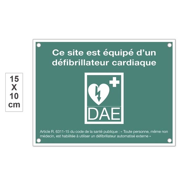 Kit signalétique en PVC d'un DAE - Vignette 2