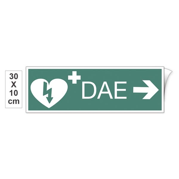 Kit signalétique adhésif d'un DAE - Vignette 4