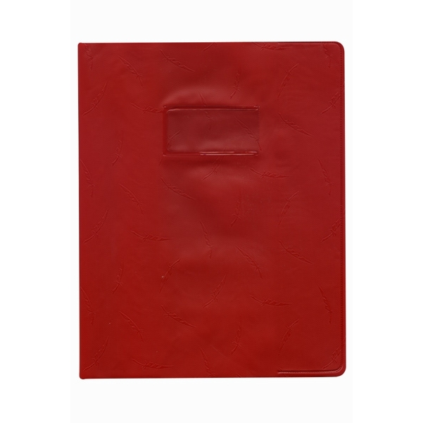 25 Protège-cahiers rouge 17x22 cm