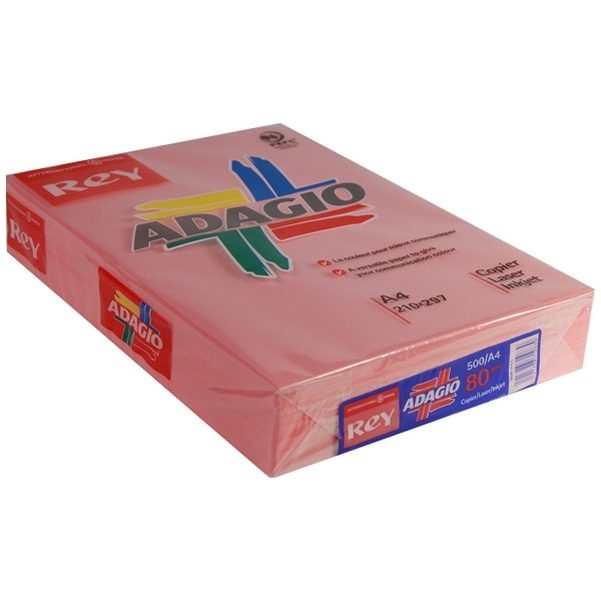 Ramette papier A4 80g Rose Bonbon