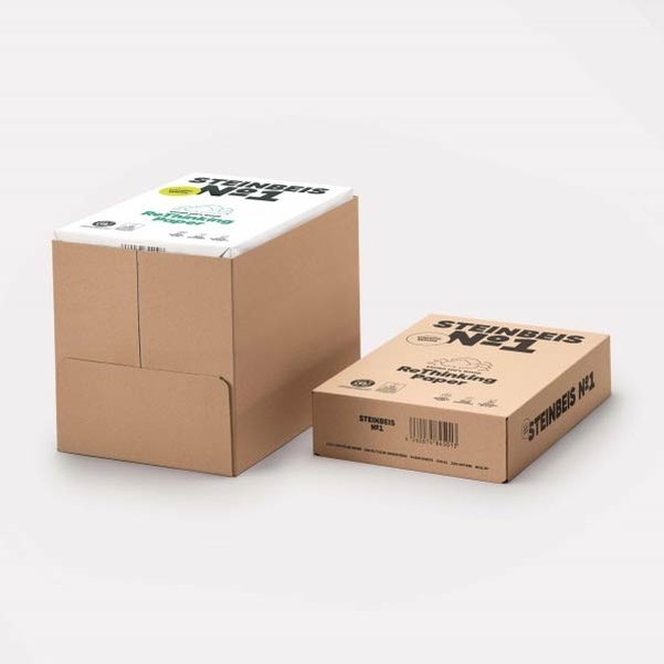 Ramette Papier blanc 100% Recyclé A4 - 80g - STEINBEIS N°1 - Vignette 2
