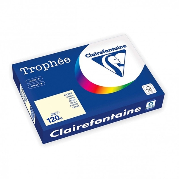 Papier A4 120g ivoire
