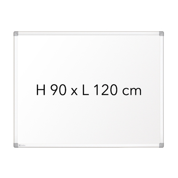Tableau blanc émaillé NOBO - L.120xH.90 cm