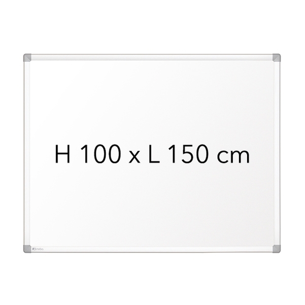 Tableau blanc émaillé NOBO - L.150xH.100 cm