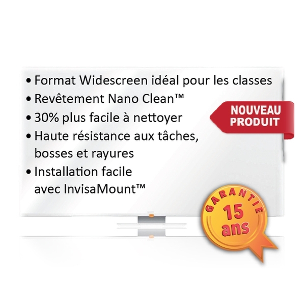 Tableau blanc Nano Clean Widescreen 40''