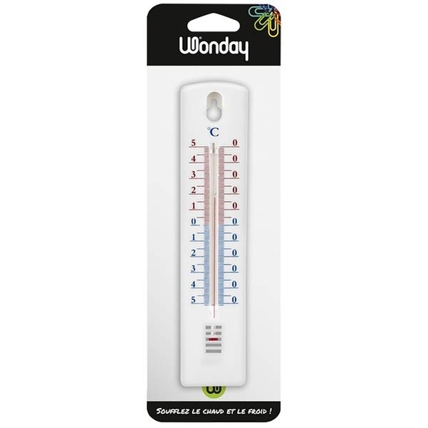 Thermomètre Plastique 195x42mm