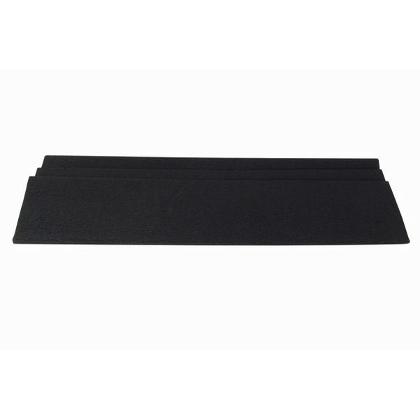 Papier crépon noir