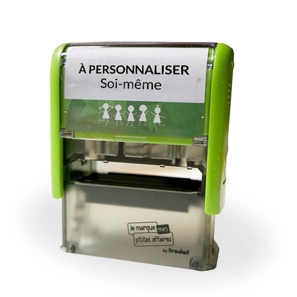 KIT Trodat "Je marque mes p'tites affaires" - Personnalisation plaque de lettre - Vignette 4