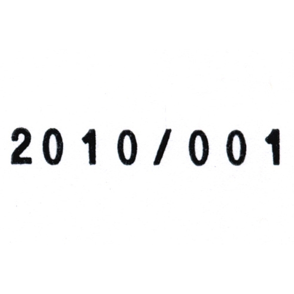 Timbre Numéroteur 8 bandes - Vignette 3