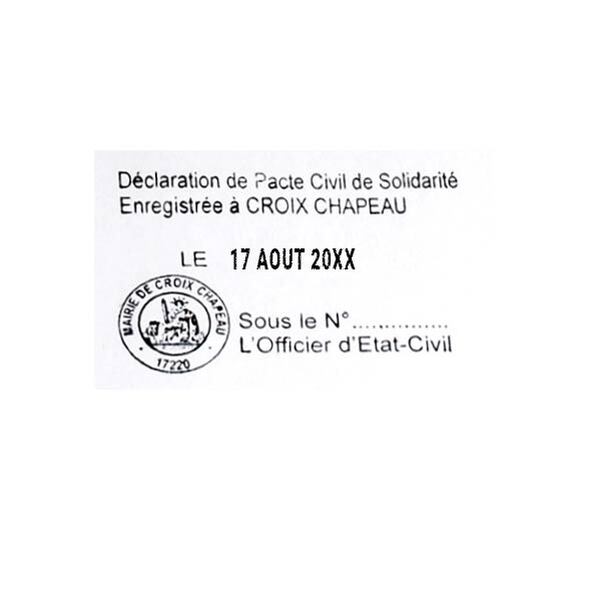 Dateur 3 en 1 spécial PACS - Monture Trodat 5480
