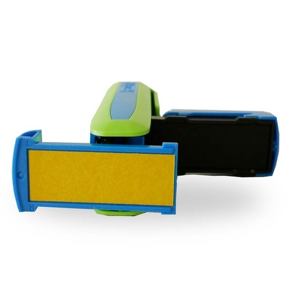 Timbre de poche ultra plat avec texte - Vignette 5