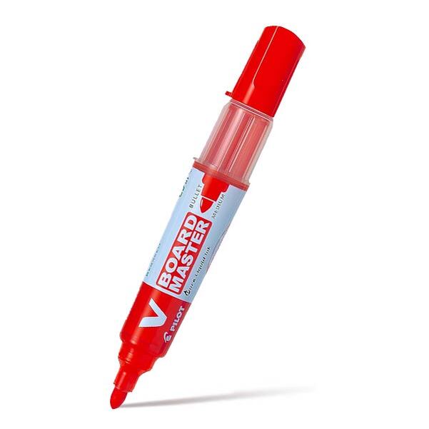 Marqueur Pilot V - BOARD MASTER - Pointe Ogive Medium - ROUGE