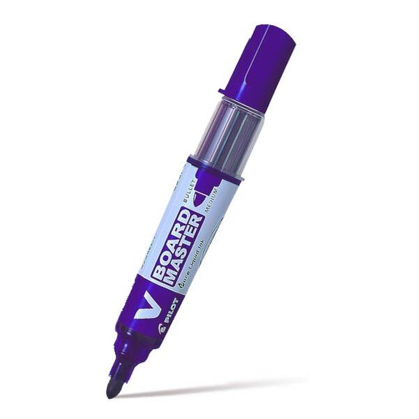 Marqueur Pilot V - BOARD MASTER - Pointe Ogive Medium - VIOLET