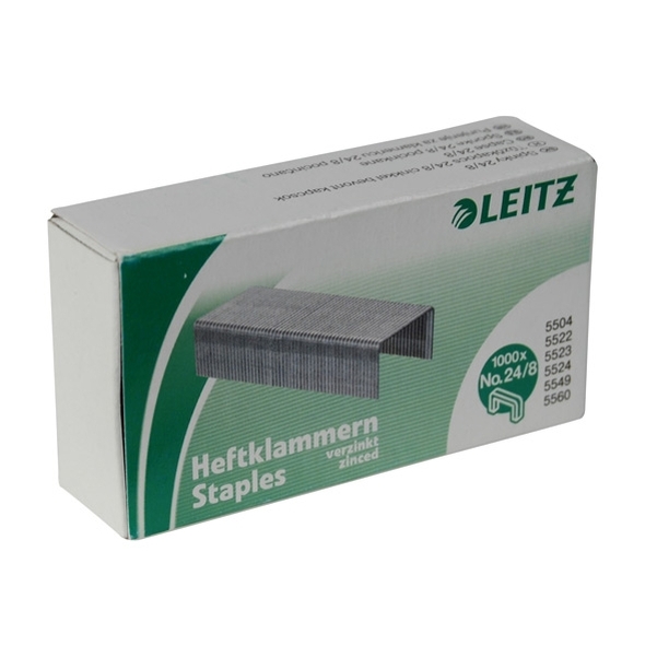 Boîte de 1000 agrafes 24/8 Leitz