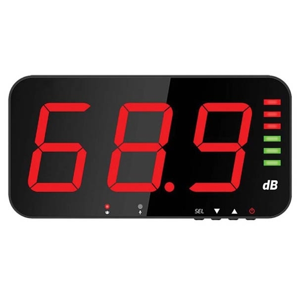 Sonomètre afficheur LED numérique Bargraph - Alarme LED - Buzzer