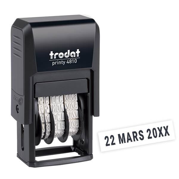 Timbre dateur cartes électorales