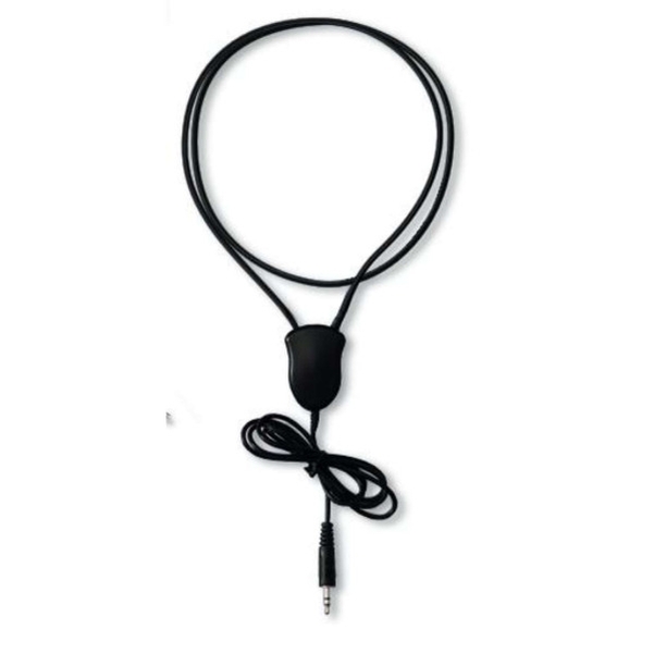 Collier magnétique avec prise jack