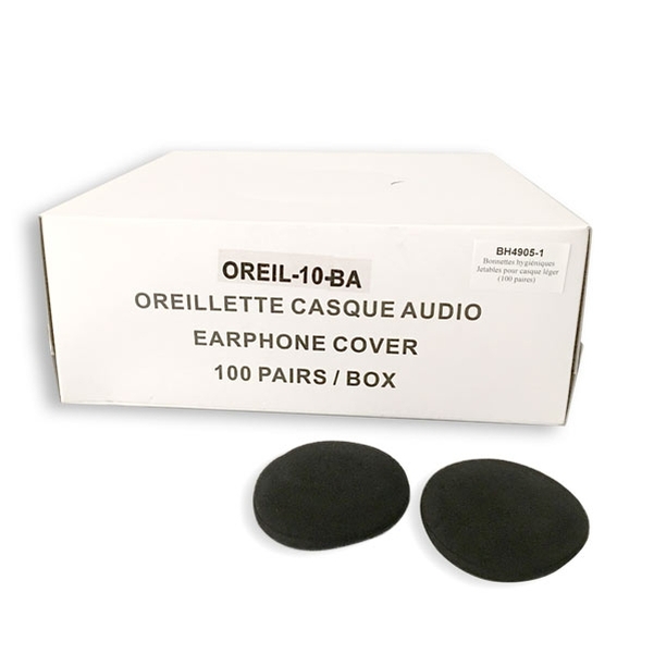 Lot de 100 paires de bonnettes jetables pour casque