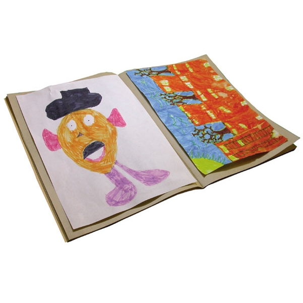 Album pour collage en kraft 90g