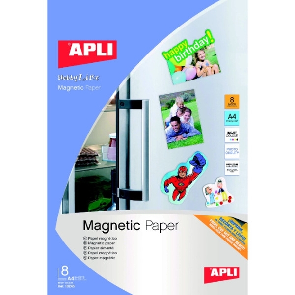 Papier aimanté