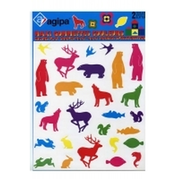 Maxi gommettes "les animaux"