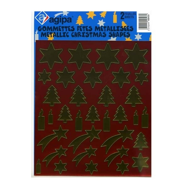 Gommettes motifs fêtes