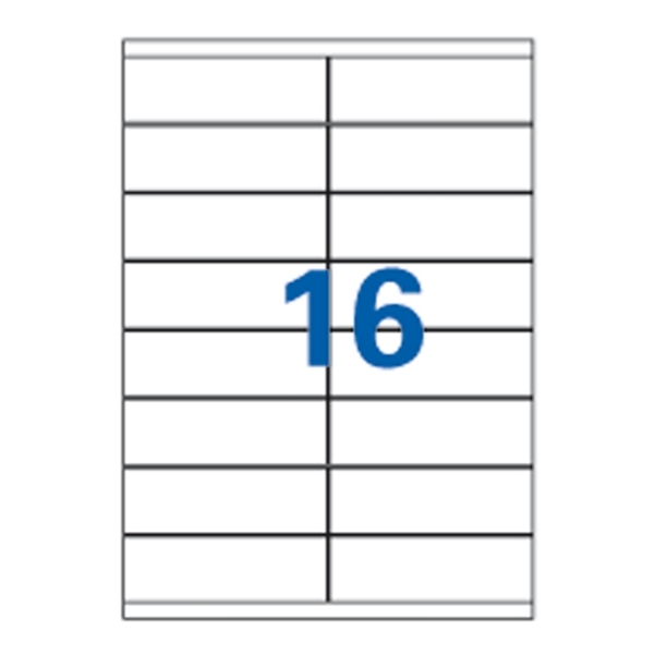 Etiquettes Apli 105x35 cm 500 feuilles - Vignette 2