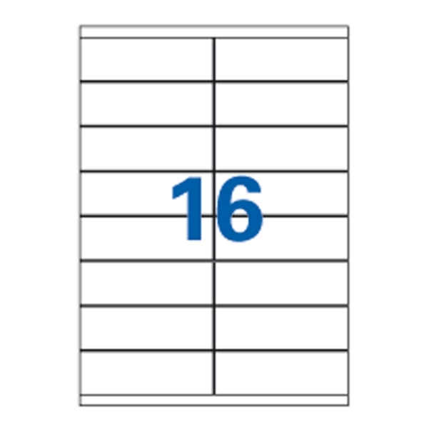 Etiquettes Apli 99,1x34 mm - Boîte de 500 feuilles