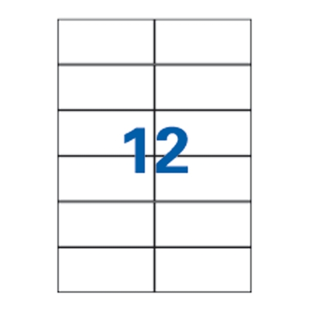 Etiquettes Apli 105x49,4 mm