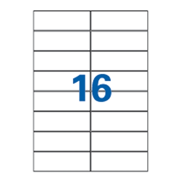 Etiquettes Apli 105x37 cm 500 feuilles