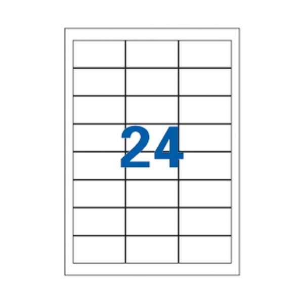 Etiquettes adhésives 63,5x33,9 mm - Vignette 2