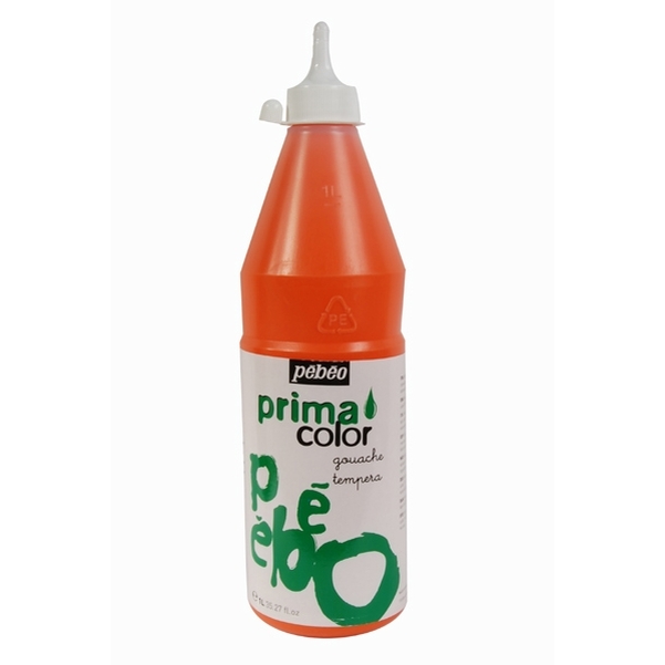 Gouache liquide orange - 1 litre