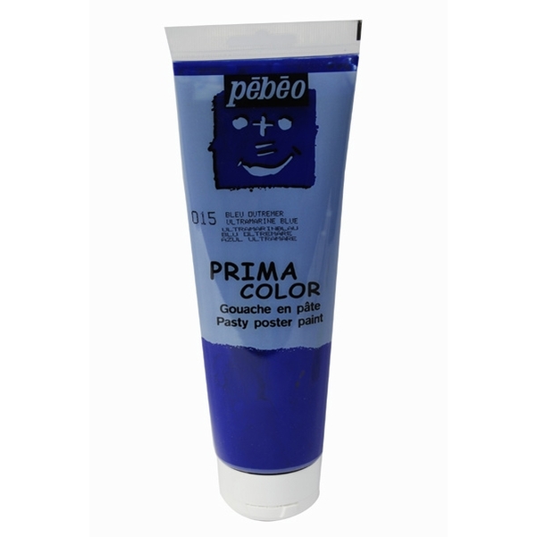 Gouache en pâte Pébéo Primacolor bleu outremer