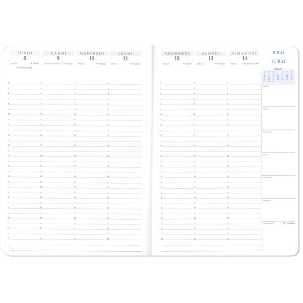 Agenda Planning S.D Septembre à Decembre 18X24 - Vignette 2