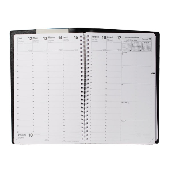 Agenda scolaire Ministre 2025-2026 Quo Vadis 16x24cm - Vignette 2