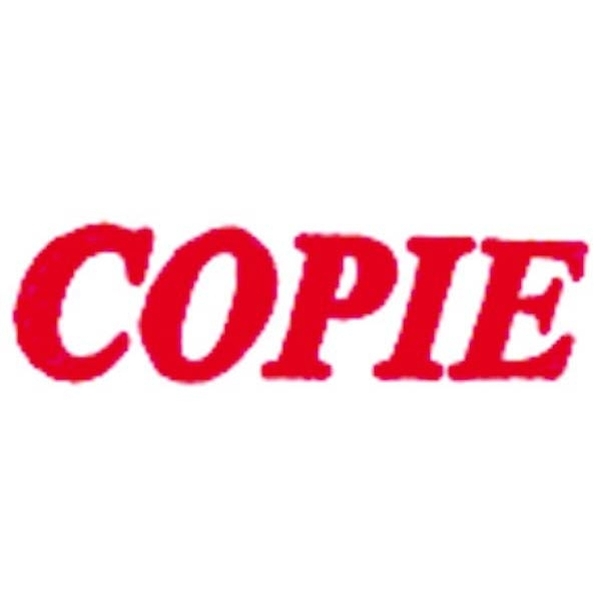 Timbre automatique "COPIE"